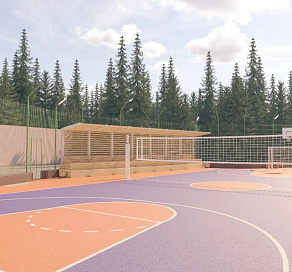 В Сочи в мае ко Дню города откроют многофункциональную спортивную площадку в переулке Рахманинова