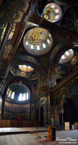 Своды Новоафонского монастыря