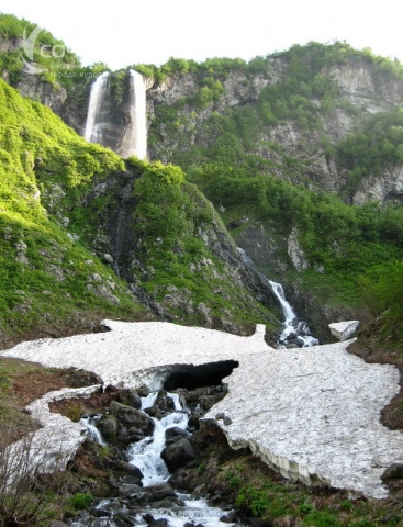 Водопад Поликария (Красная Поляна)