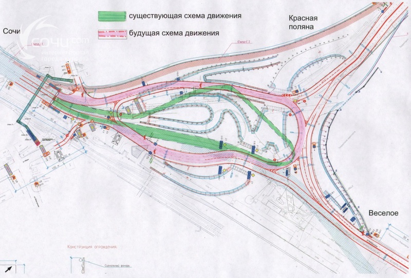 Новая дорога в геленджике план