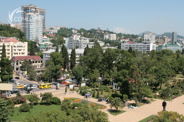 Вид на переулок Морской и улицу Кубанская