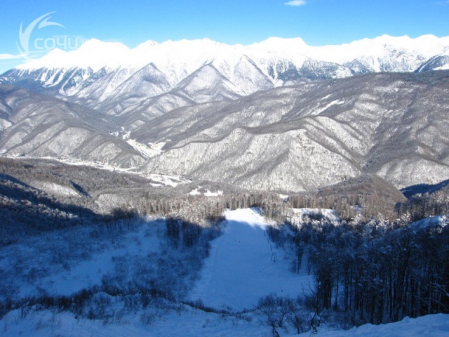 Панорама Главного Кавказского хребта