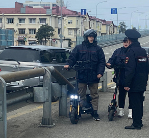 В Сочи провели профилактическое мероприятие по выявлению нарушителей на СИМ 