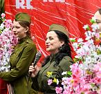 В Сочи проходит акция «Парад у дома ветерана»