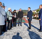 Глава Сочи Андрей Прошунин: «Завершается второй этап благоустройства сквера имени Тормахова»