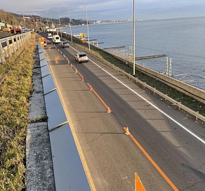 В Сочи временно изменится схема движения транспорта