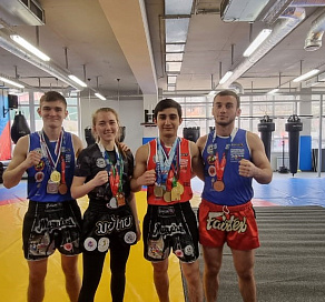 Сочинцы завоевали четыре медали чемпионата России по тайскому боксу