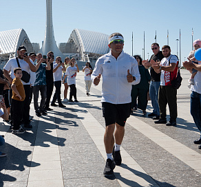 Сочинец Геворг Тозлян завершает уникальный сверхмарафон длиной 1700 километров