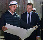 Глава Сочи Андрей Прошунин оценил темпы и качество работ по возведению школы в микрорайоне Северная Бытха