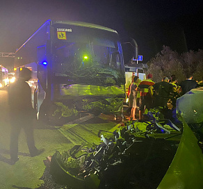 В Сочи в ДТП с автобусом погибли два человека