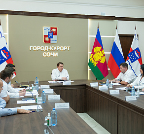 Глава Сочи Алексей Копайгородский провел рабочее совещание по вопросу принятия на баланс бесхозяйных коммунальных сетей