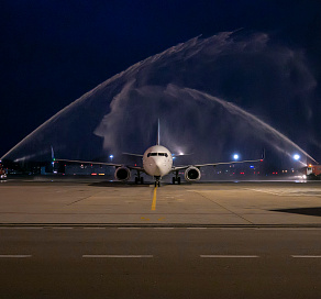 Аэропорт Сочи принял первый рейс из Дубая