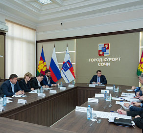 Глава Сочи Алексей Копайгородский провел рабочее совещание по вопросу санитарно-эпидемиологического благополучия 