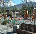 В Сочи по национальному проекту «Инфраструктура для жизни» на Мацесте открылся новый сквер