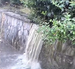 В Сочи появился водопад из нечистот