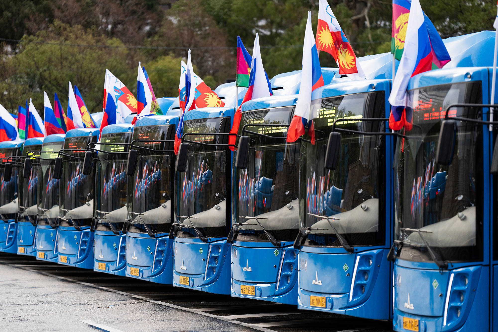 В Сочи поступила крупная партия автобусов на экотопливе | 24.02.2024 | Сочи  - БезФормата