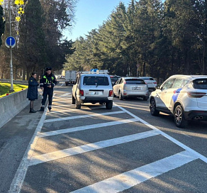 В Адлерском районе Сочи состоялся рейд по выявлению должников с помощью АПК «Дорожный пристав» 