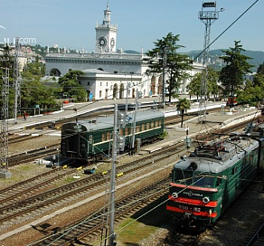 Поезд идет в Абхазию