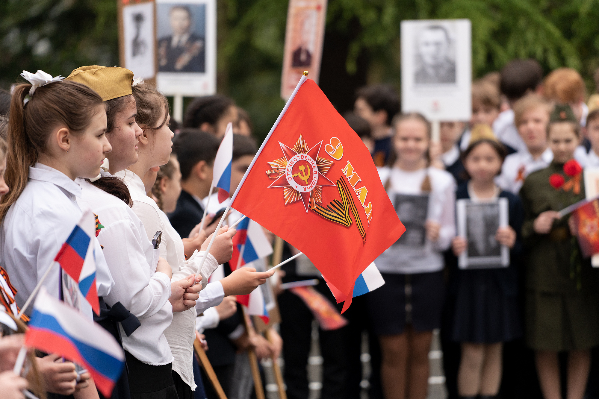 торжественная линейка бессмертный полк