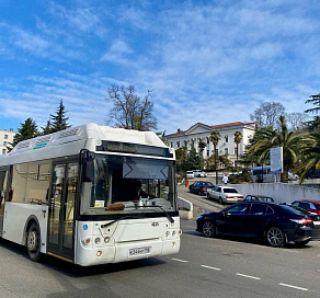 В Сочи с 1 декабря временно изменится схема движения нескольких автобусных маршрутов