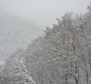В горах Сочи прогнозируется лавинная опасность