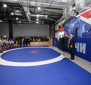В Сочи открылся новый зал спортивной борьбы