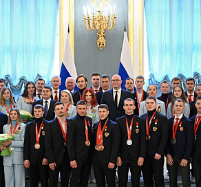 Сочинскую спортсменку Ирму Махиню наградили медалью «За заслуги перед Отечеством»