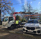 В Центральном районе Сочи эвакуированы транспортные средства, припаркованные с нарушением правил дорожного движения