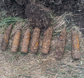 На Кубани уничтожили 26 боеприпасов времен Великой Отечественной войны