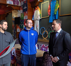 Глава Сочи Андрей Прошунин посетил объект олимпийского наследия в годовщину открытия Зимних игр 2014 года