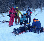 В Сочи сноубордист пострадал при катании вне трассы