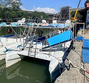 В Сочи демонтируют нелегальную марину