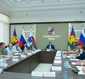 Глава Сочи Алексей Копайгородский провел заседание оперативного штаба по ликвидации последствий стихии в Лазаревском районе