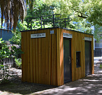 В Сочи к летнему сезону устанавливают дополнительные туалетные модули на общественных территориях
