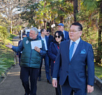 Дендрарий посетила официальная делегация Посольства Монголии в РФ