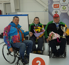 Команда Сочи стала серебряным призером чемпионата России по керлингу на колясках среди смешанных пар