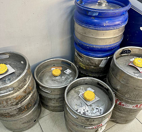 У сочинского предпринимателя изъяли 240 литров пива