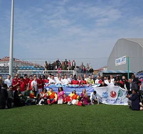 Сочинцы приняли участие в дружеском гала-матче в рамках Всемирного фестиваля молодежи