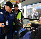 В Сочи с начала года на общественном транспорте контролеры проверили около 55 тысяч пассажиров