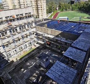 Капитальный ремонт сочинской гимназии №6 выполнен уже на треть