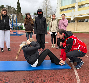 В Сочи состоялось открытие Зимнего фестиваля ГТО