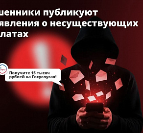 Мошенники рассылают сообщения о выплатах от имени «Госуслуг» 