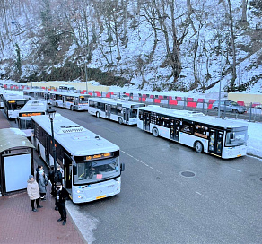 В Сочи разработан план транспортного обслуживания горного кластера в период новогодних праздников